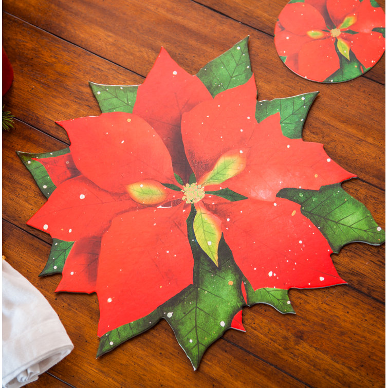 The Holiday Aisle® Rothwell Disposable Paper Christmas Placemats Wayfair